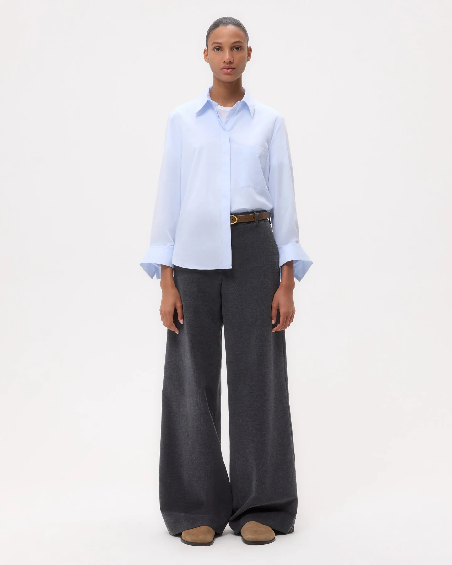 Boyfriend Shirt in Superfine Cotton - Image 6