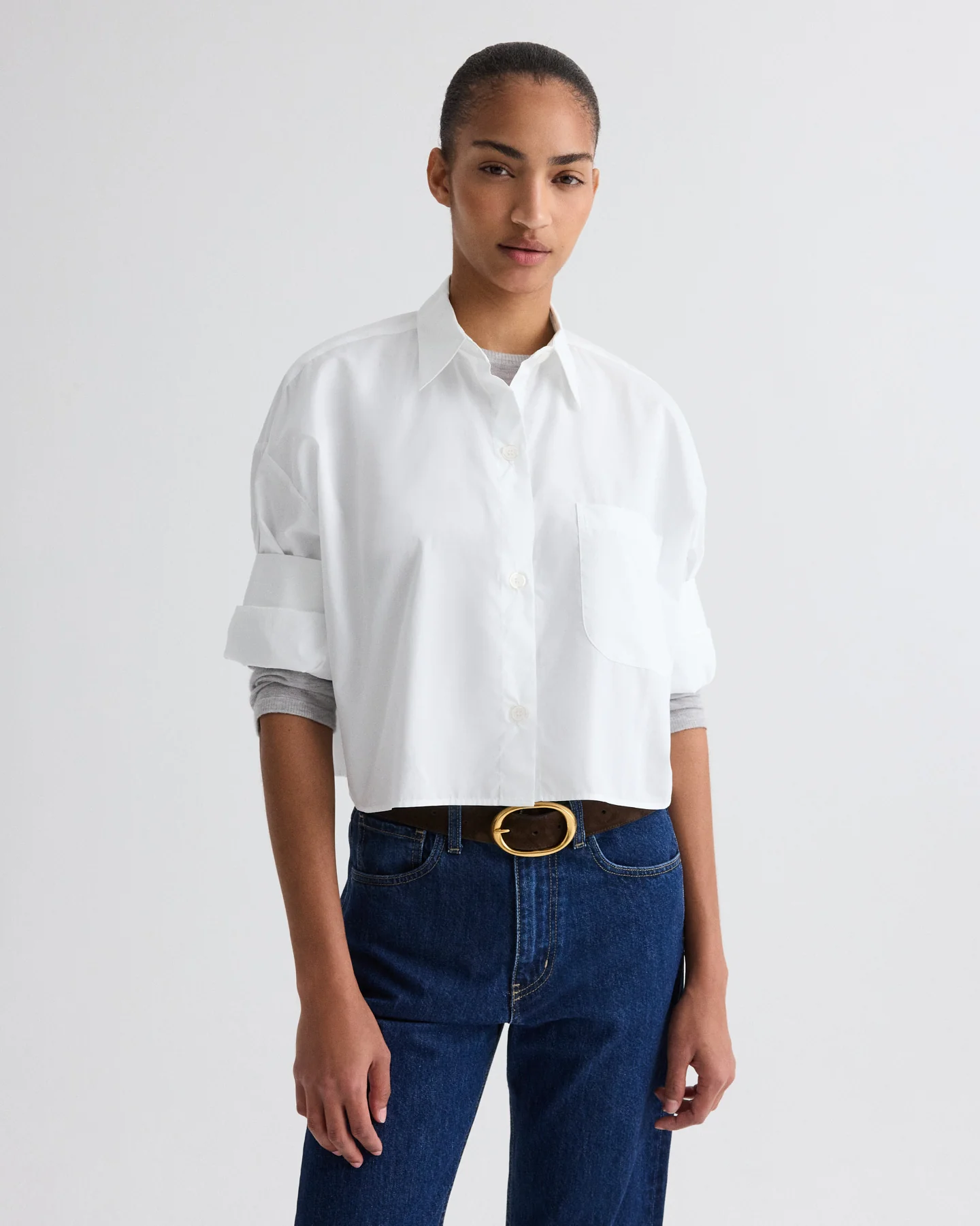 Next Ex Shirt in Superfine Cotton - Image 3
