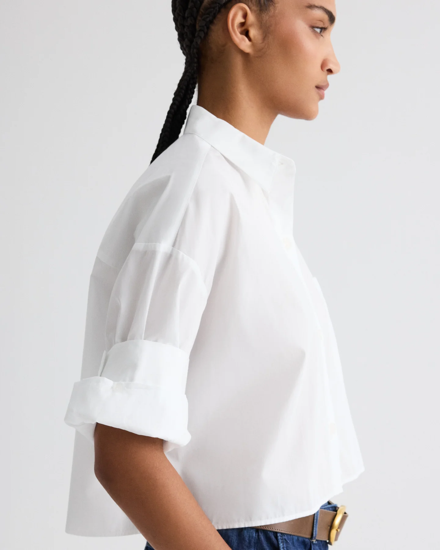 Next Ex Shirt in Superfine Cotton - Image 4